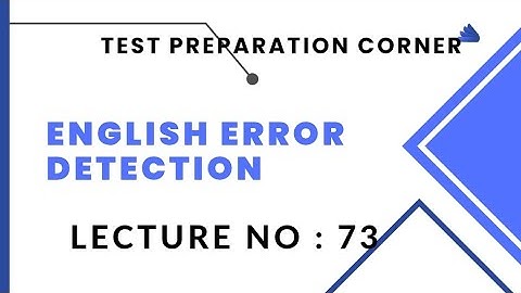 Error Detection lecture No:73 |BPS 5 to BPS 15 |Spcs |FBR |FIA| MPT|HST/SST|PST|JEST