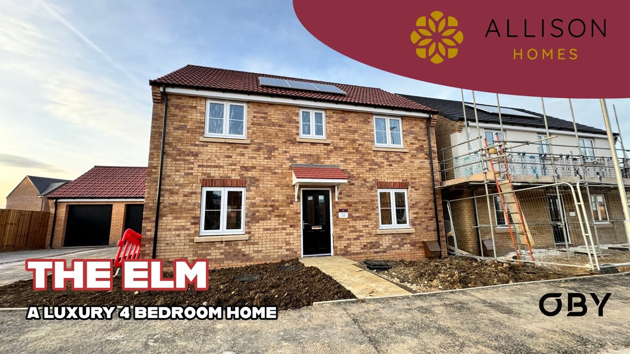 The Elm 4 Bedroom Home • Allison Homes Kings Meadow Fernwood YouTube