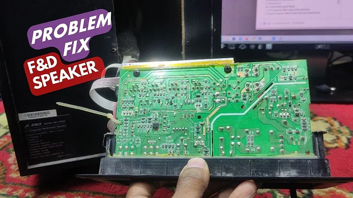 F&D Speaker F580x Power Problem Fix