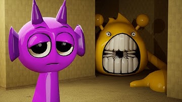 INCREDIBOX SPRUNKI (SPRUNKI EATER) The Backrooms 3D Animation !!!