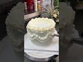 #Simple Retro Lace Cake #pastrycakemaker #LearnBakingWithMe  #PipingNoseUsage
