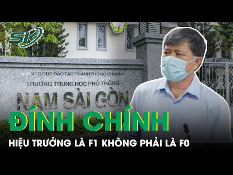 Video Hiệu Trưởng Đang Là F0 Vẫn Đến Trường: Sở GD&ĐT TP.HCM... - YouTube
