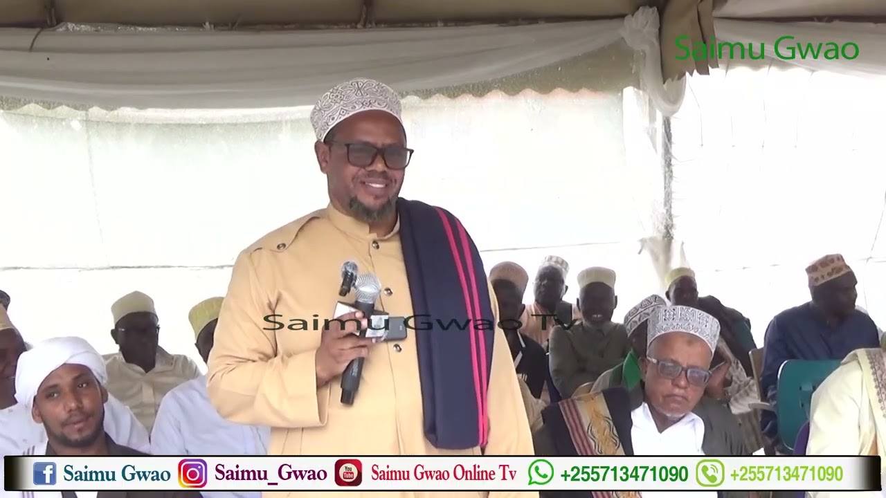 TUSIWE KAMA WALE WANAOJIITA WATU WA SUNNA, KAMA WEWE NI MTU WA SUNNA JITAZAME TABIA ZAKO. SHEK SAMIR