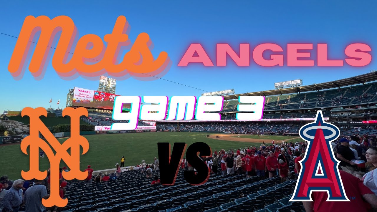 This one was CLOSE! GameDay Vlog 14 Mets vs Angels Game 3 6/12/22 YouTube