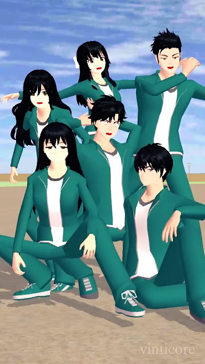 Family Squid Game #sakuraschoolsimulator #yanderesimulator #vinticore #squidgame #trend #fyp #viral