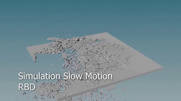 rbd guided simulation with slow motion