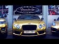 Bentley GTC wrapped Chrome Gold for UK's Gold Car Man