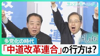 「中道」の行方は？多党化の時代を迎える中　新党「中道改革連合」はどこへ向かうのか…【サンデーモーニング・風をよむ】｜TBS NEWS DIG