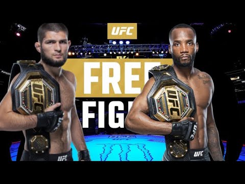 LEON EDWARDS vs KHABIB NURMAGOMEDOV / FREE FIGHT / FULL FIGHT / #mma #ufc #fighting