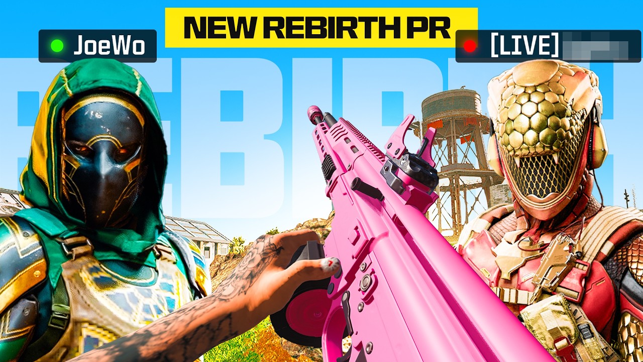 Putting Streamers in the BLENDER for a new Rebirth PR