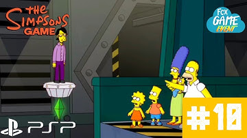 Walkthrough The Simpsons Game - Part 10: Bargain Bin (PSP)