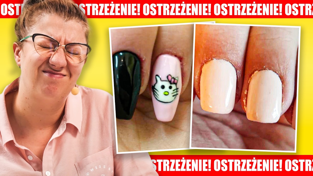 JAK NIE ROBIĆ PAZNOKCI | CO CHCIAŁAM, A CO DOSTAŁAM