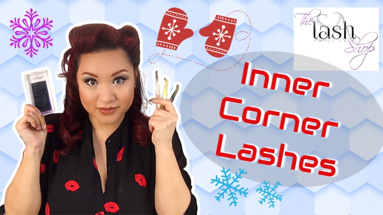 How To Work With Inner Corner Lashes - Eyelash Extension Tips - YouTube