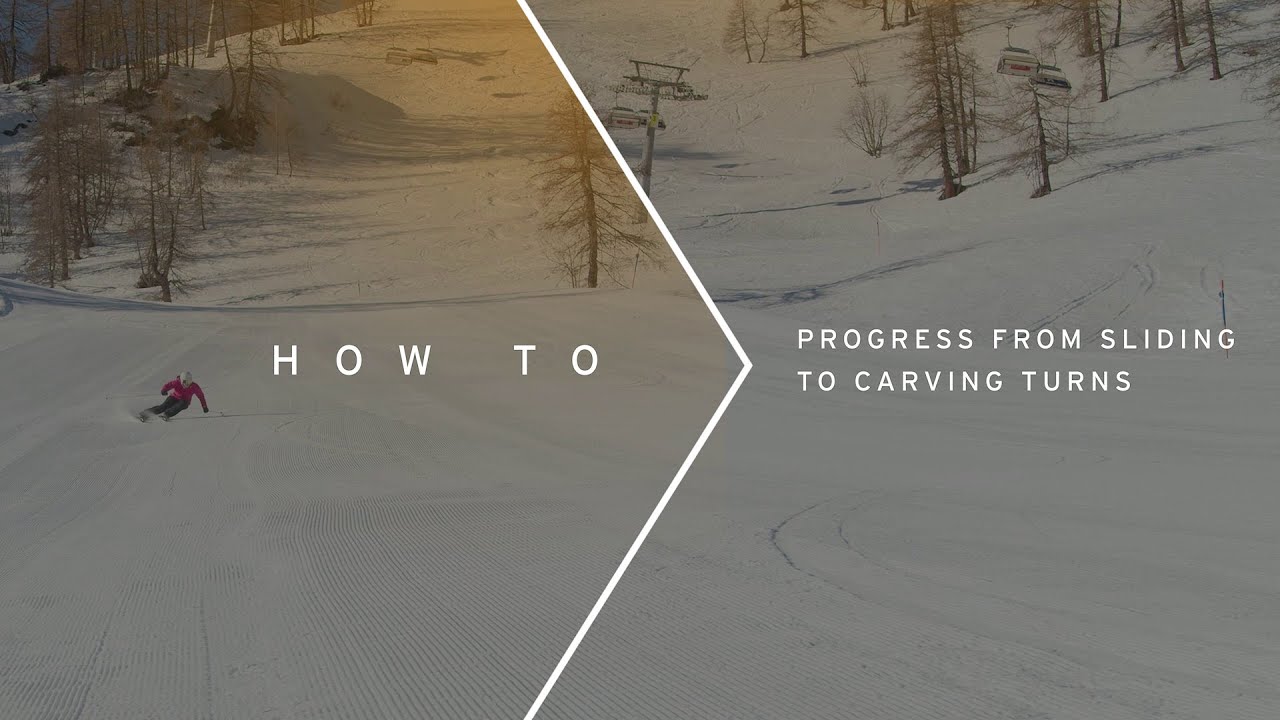 How To Progress From Sliding Turns To Carving Turns?!  - by Tina Weirather