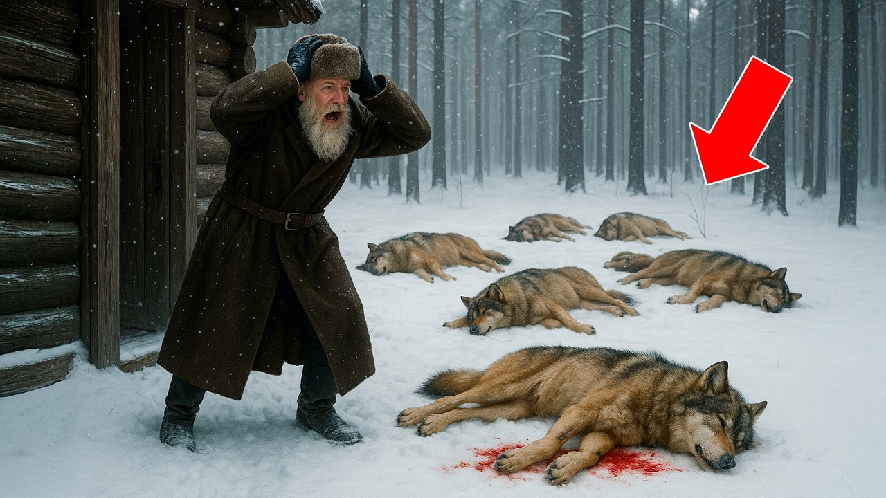 Старик нашёл умирающих волков в снегу — и не знал, что спасает не их, а самого себя