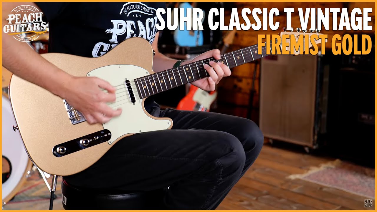 Suhr Classic T Vintage Limited Edition | Firemist Gold