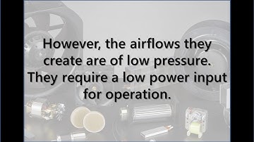 Axial & Centrifugal Fan Comparison