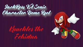 My Sonic Character Voice Reel!