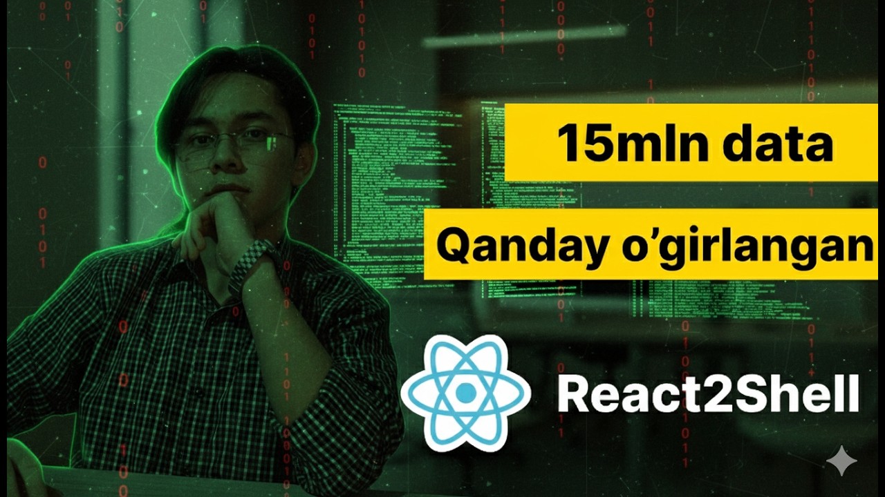 React2Shell - zaiflikni aniqlash va buzish | Frontend security | Ismoil Turdaliyev