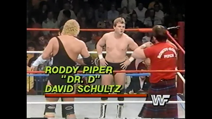 Roddy Piper & David Schultz vs Eddie Gilbert & Fra...