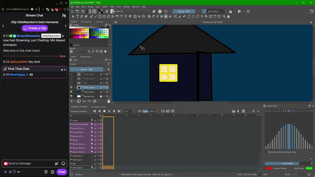 Animating MinMaxed before (and after) the heat death of my laptop! Part One of Stream 3