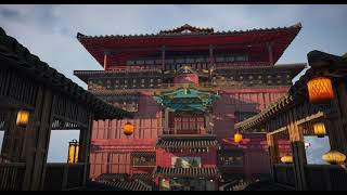 Architectural Crossover: Where Winds Meet x Spirited Away