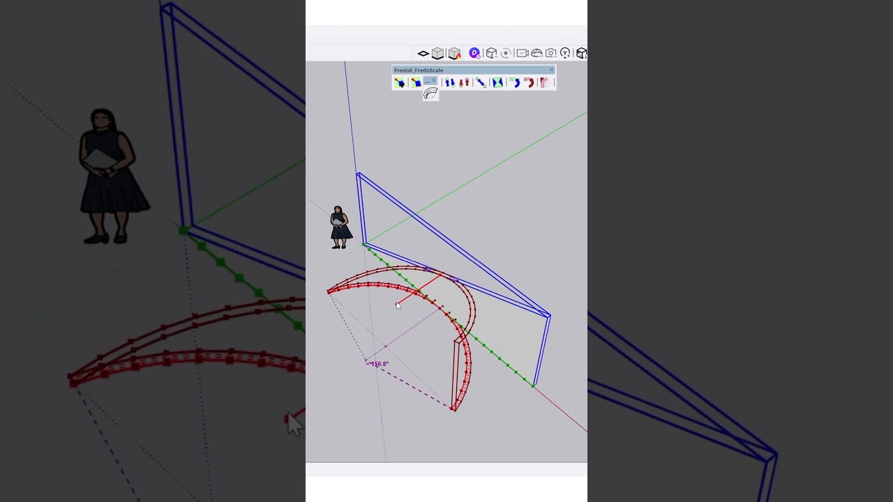 how to bend a model in sketchup | truebend plugin | sketchup tutorial