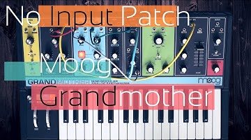 Moog Grandmother - No Input Patch