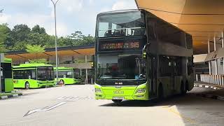 SG5888K SMRT Buses MAN A95 Euro 5 (Batch 3) on 985 departs at CCK bound for Geylang