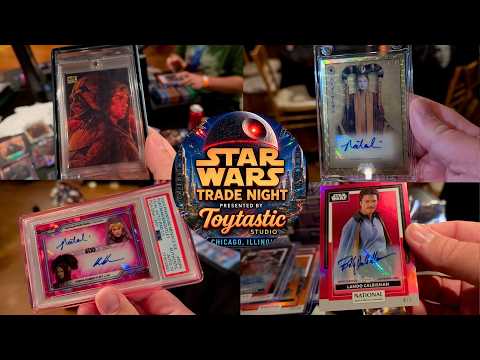 INSANE Star Wars Trade Night @ National Card Show 2026