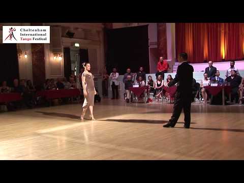 2019 Yanina and Neri dance tango to Sollozo de Bandoneón at Cheltenham International Tango Festival