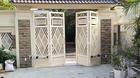 Cổng tự động cánh tay đòn 4 cánh - Công ty TNHH ATHENA 0789.75.1234