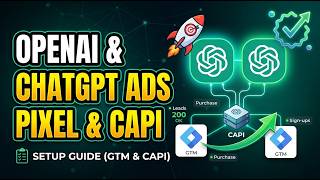 How to Setup OpenAI ChatGPT Ads Conversion Tracking (Pixel+CAPI)  Step-by-Step Live Demo