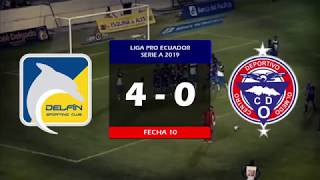 Delfin SC 4 - 0 CD Olmedo | Liga Pro Serie A - Fecha 09 |