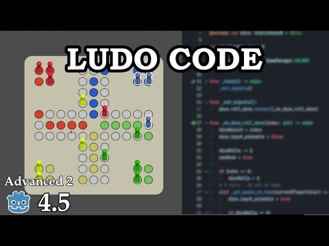 How to create Ludo - Part2 Code - Learn Godot 4 - no talking