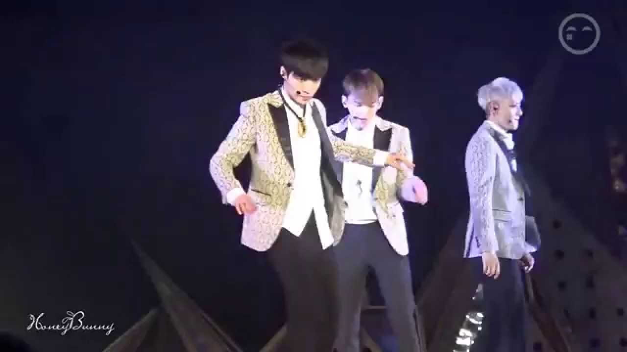 [HoneyBunny] 140628 EXO重庆演唱会 Thunder 张艺兴 LAY focus