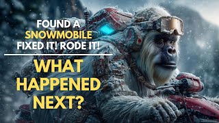 I Found a Snowmobile in the Woods  It Ended in Disaster  🤦‍♂️