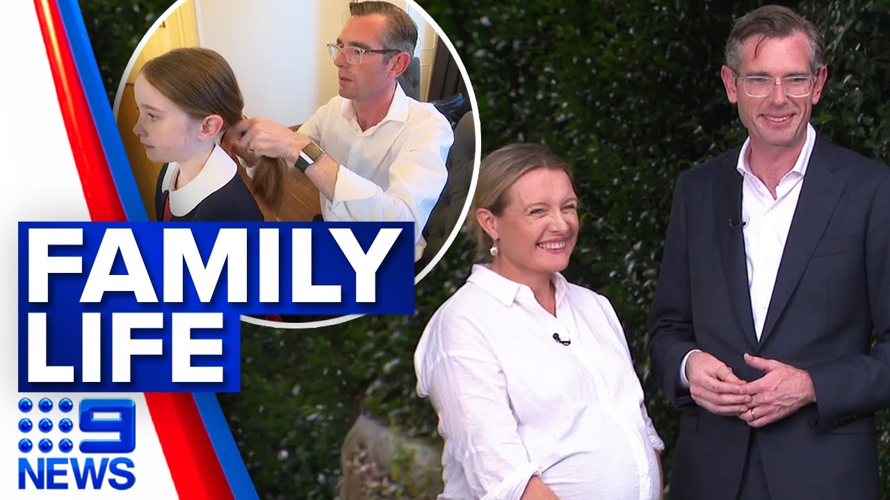 NSW Premier Dominic Perrottet on getting six kids ready for school | 9 News Australia