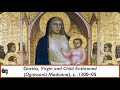Giotto, Virgin and Child enthroned (Ognissanti Madonna)