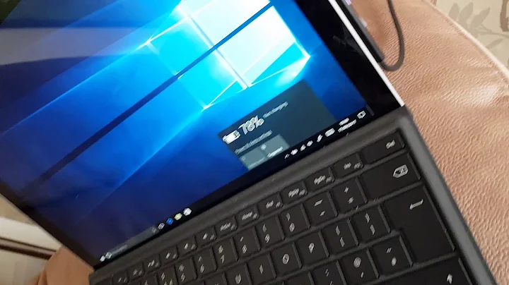 (No fix - fault demo) Surface Pro 4 Battery Fault - Not Charging - Instant Power Off When AC Removed