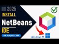 Install NetBeans IDE on Windows 11 in 2025 🖥️