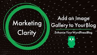 Add a Gallery to Your Blog Post