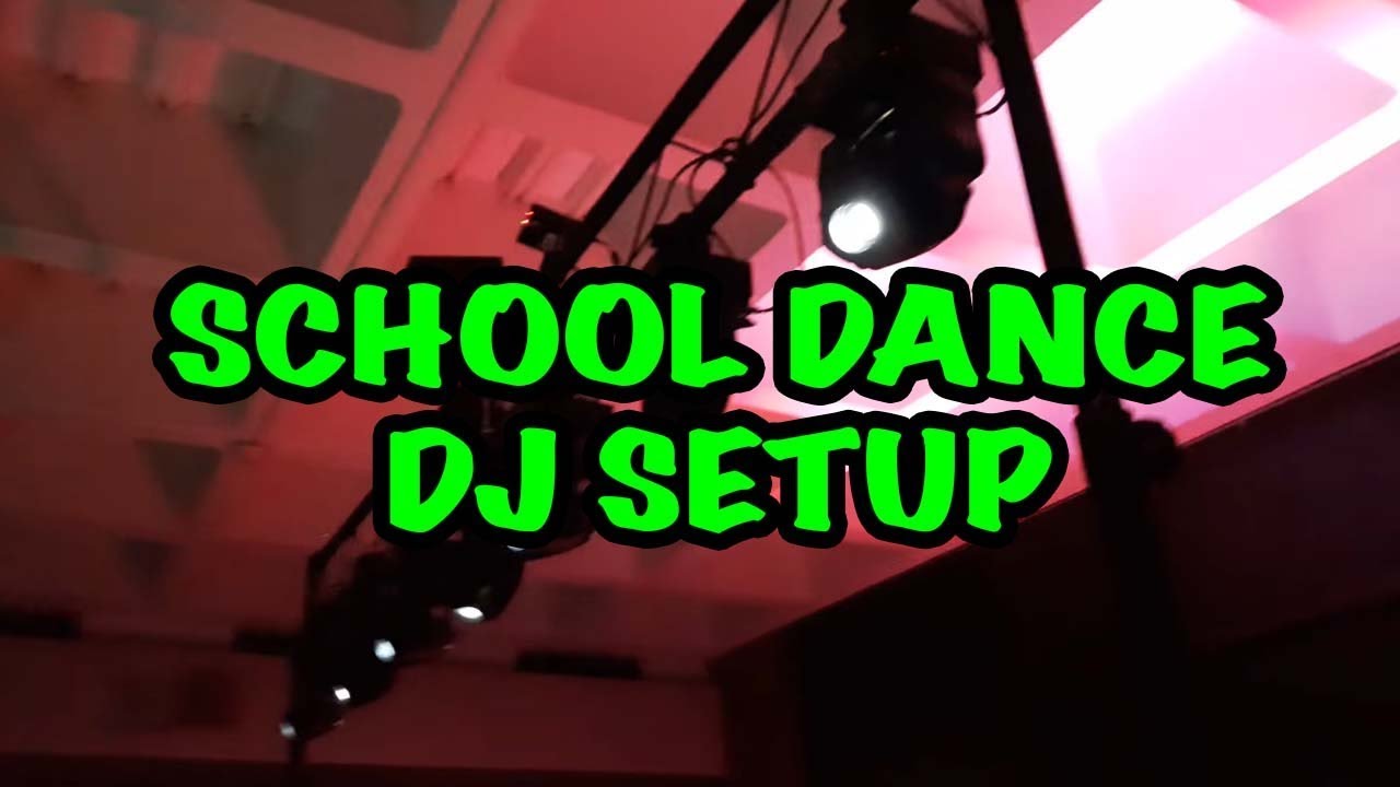 Gig Log - 4/20 School Dance DJ Setup