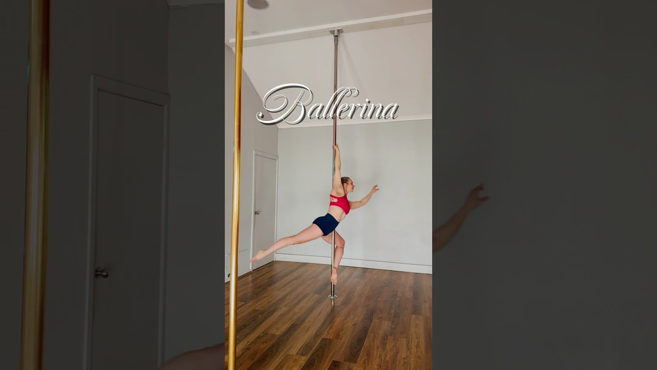 Ballerina Pole Spin | Ballerina Pole Move | Ballerina Spin Pole Dance 