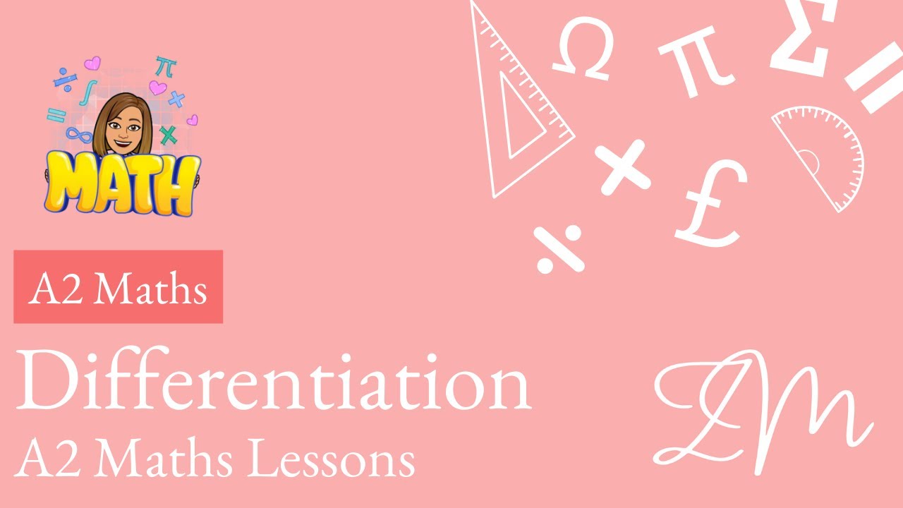 A Level Maths Lessons - A2 Differentiation - YouTube
