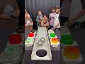 next level steel ball roll cakes challenge #game #fun