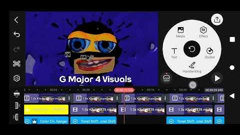 How to make 5 Gradient Maps on KineMaster.