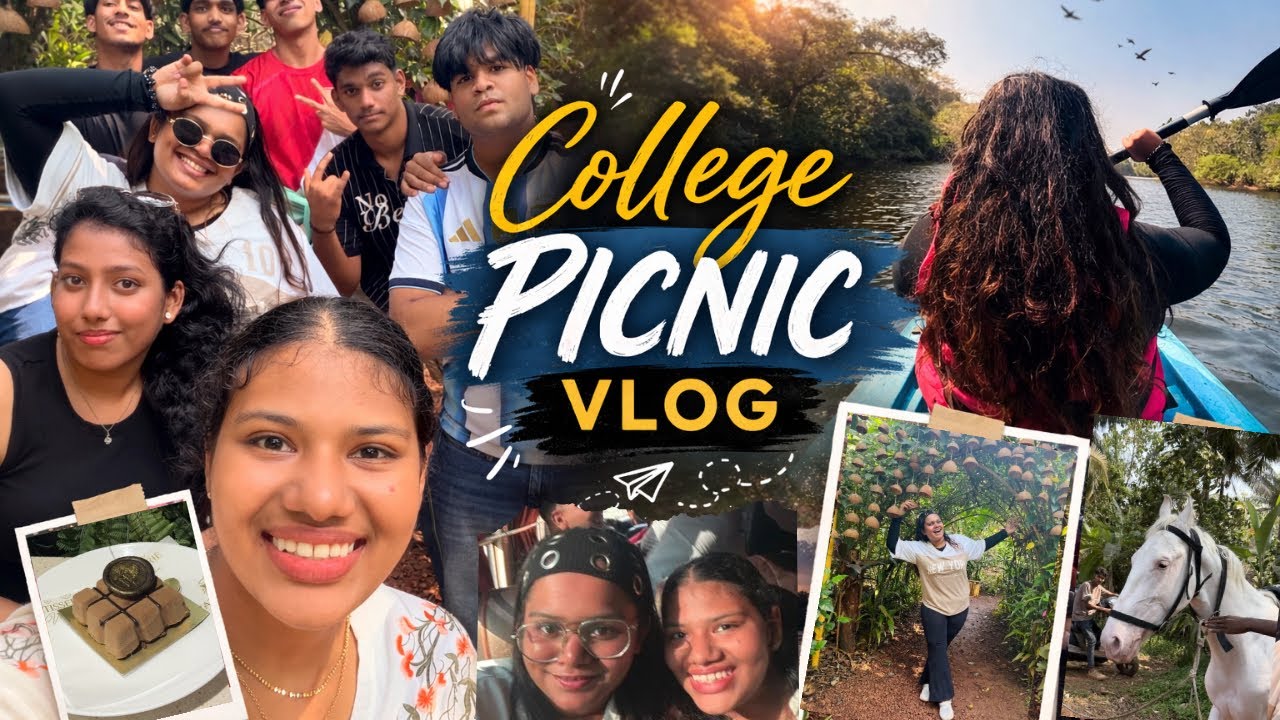 The Most Wholesome College Picnic | Vlog | THE CHANEL EFFECT 