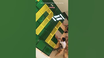 3D Decor trang trí nội thất, Sản xuất chữ nổi đèn led bóng to, trang trí tòa nhà