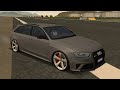 Audi RS4 Avant 2013 DFF GTA SA ANDROID